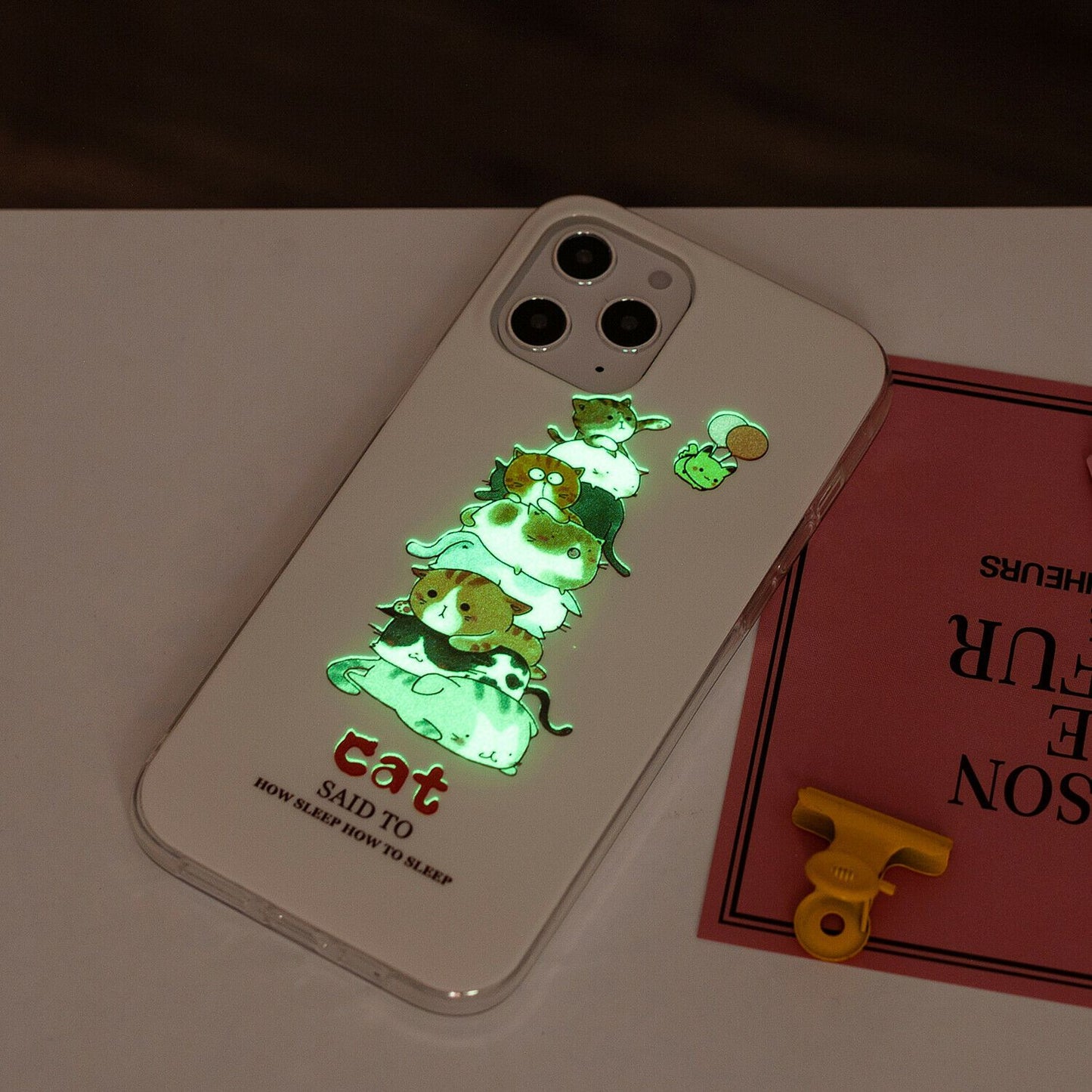 Luminous Soft TPU Slim Shockproof Back Case For iPhone - carolay.co