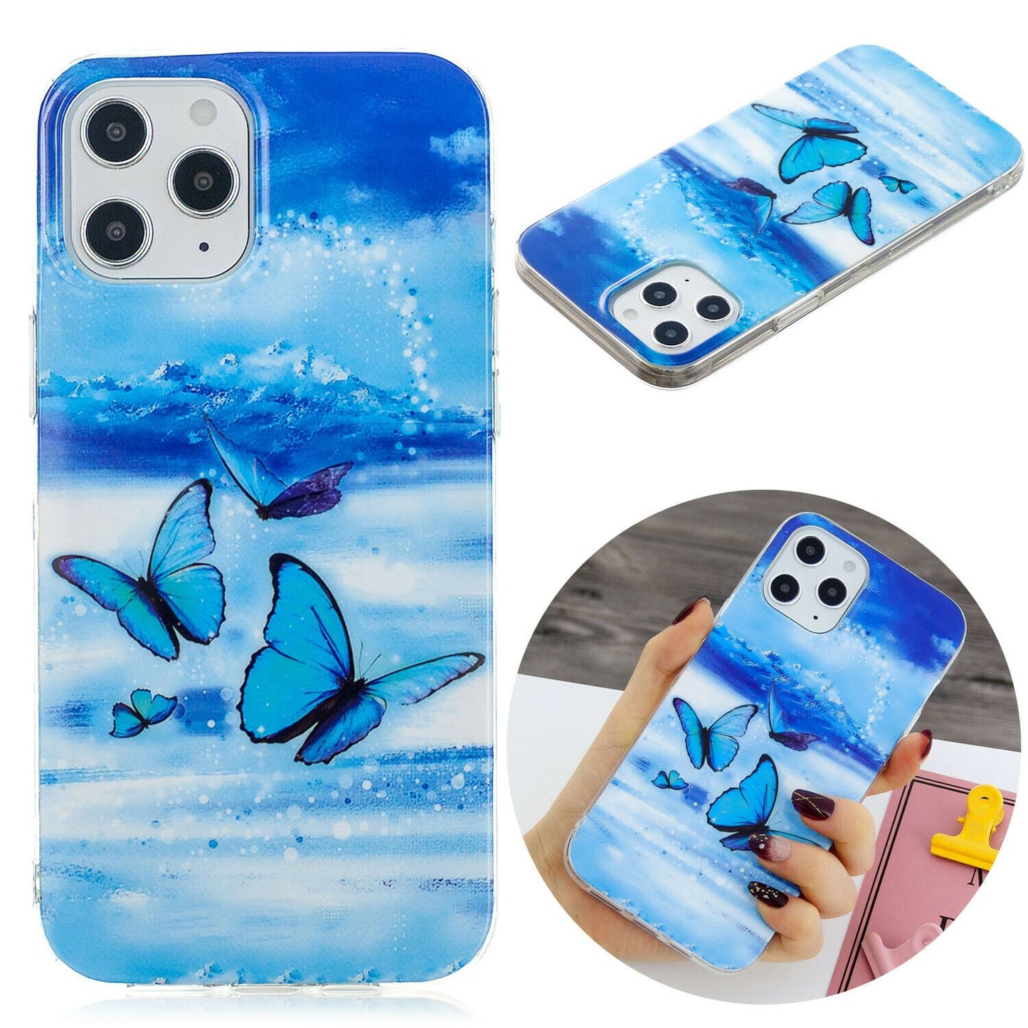 Luminous Soft TPU Slim Shockproof Back Case For iPhone - carolay.co