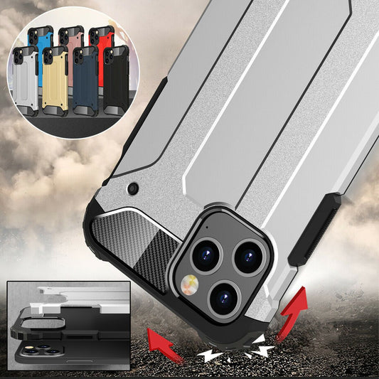 Luxury Armor Rugged Shockproof Case For iPhone - carolay.co