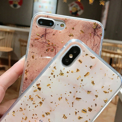 Luxury Foil Bling Marble Case for iPhone - carolay.co