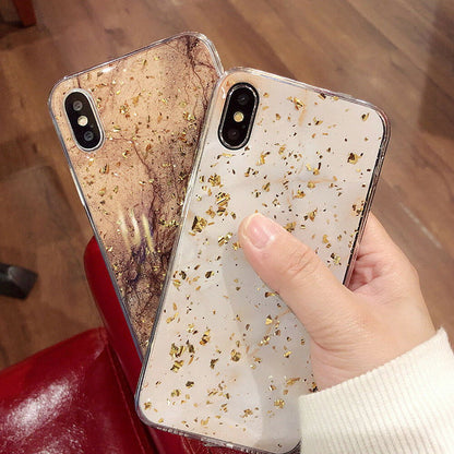 Luxury Foil Bling Marble Case for iPhone - carolay.co