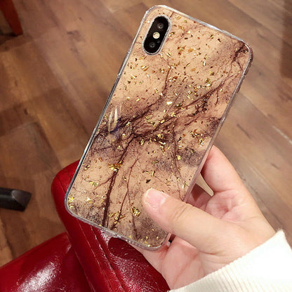 Luxury Foil Bling Marble Case for iPhone - carolay.co