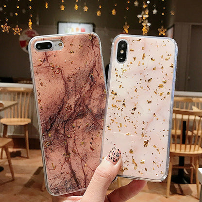 Luxury Foil Bling Marble Case for iPhone - carolay.co