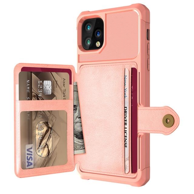 Luxury Leather Wallet Case Wallet Flip For iPhone - carolay.co
