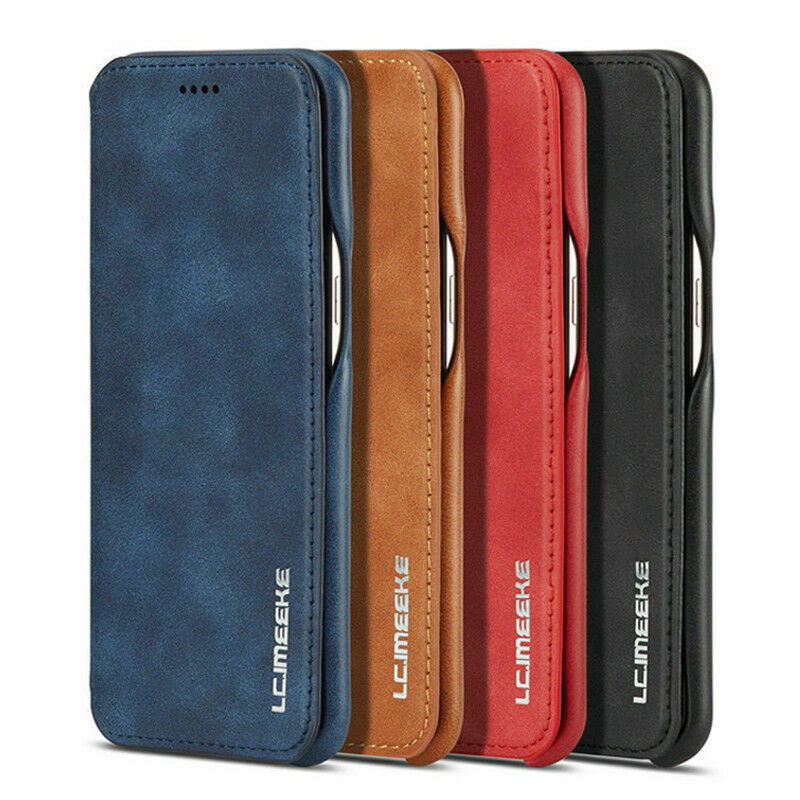 Luxury Leather Wallet Stand Slim Case For iPhone - carolay.co