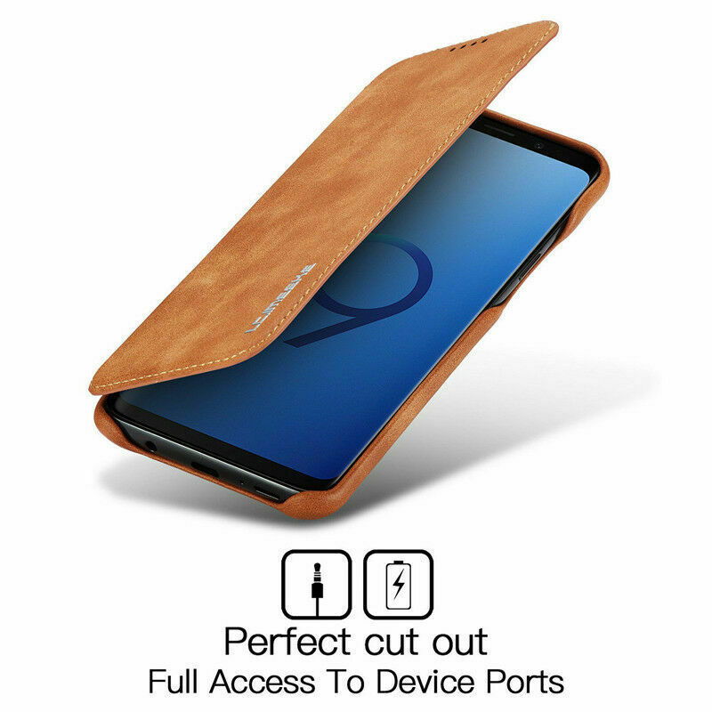 Luxury Leather Wallet Stand Slim Case For iPhone - carolay.co