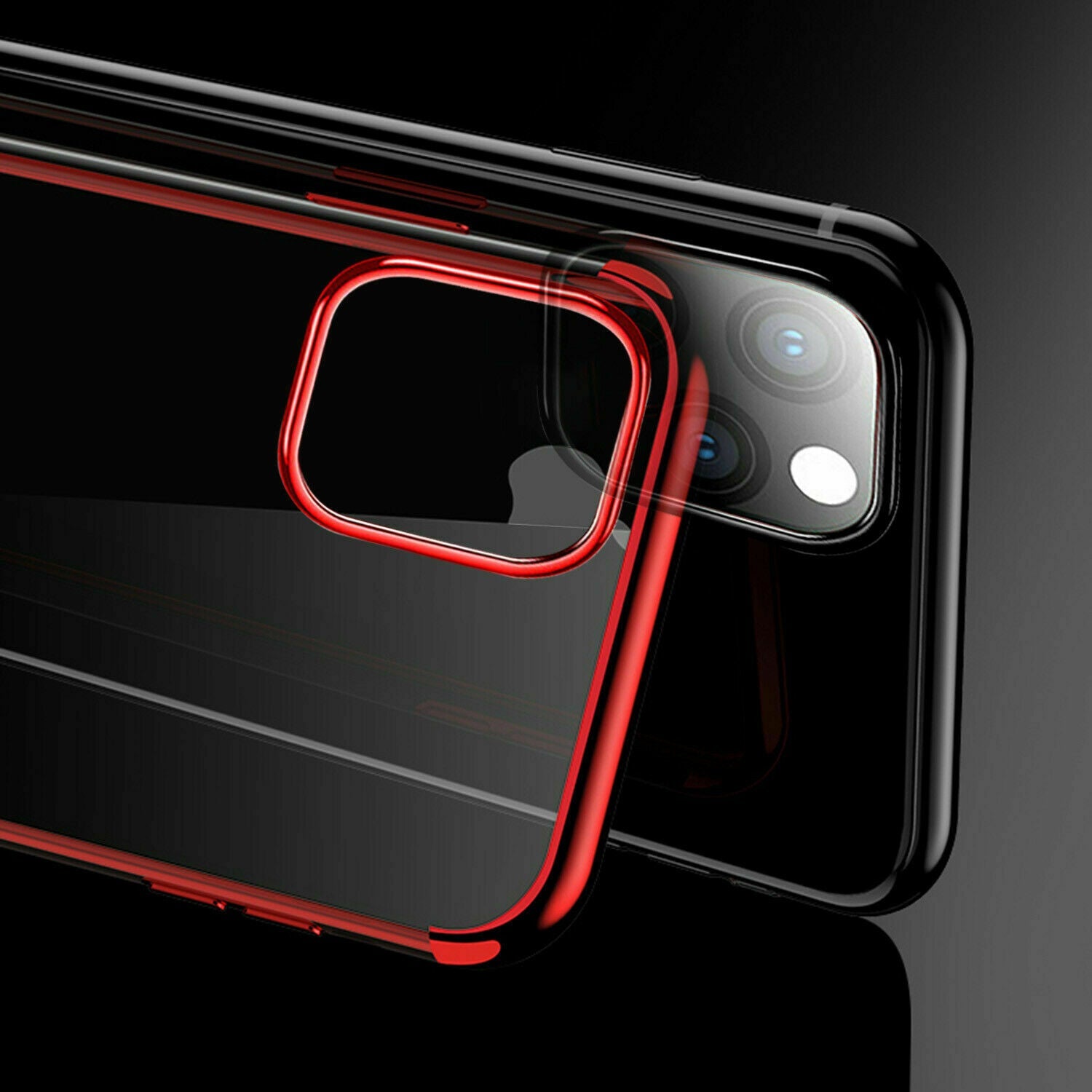 Luxury Slim Rubber Plating Clear Bumper Case for iPhone - carolay.co