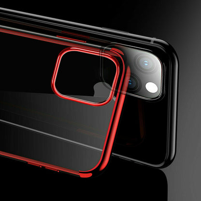 Luxury Slim Rubber Plating Clear Bumper Case for iPhone - carolay.co