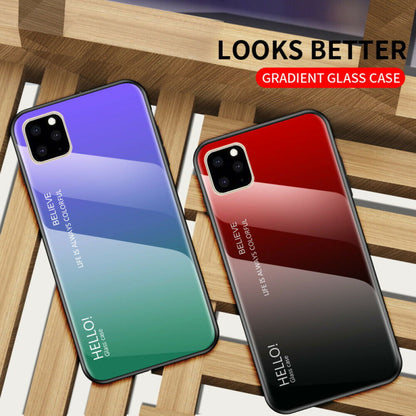 Luxury Tempered Glass Slim Hard Back Phone Case For iPhone - carolay.co