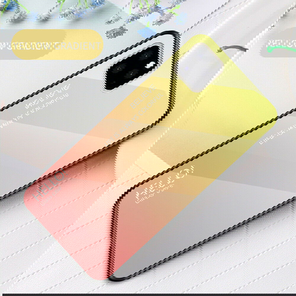 Luxury Tempered Glass Slim Hard Back Phone Case For iPhone - carolay.co