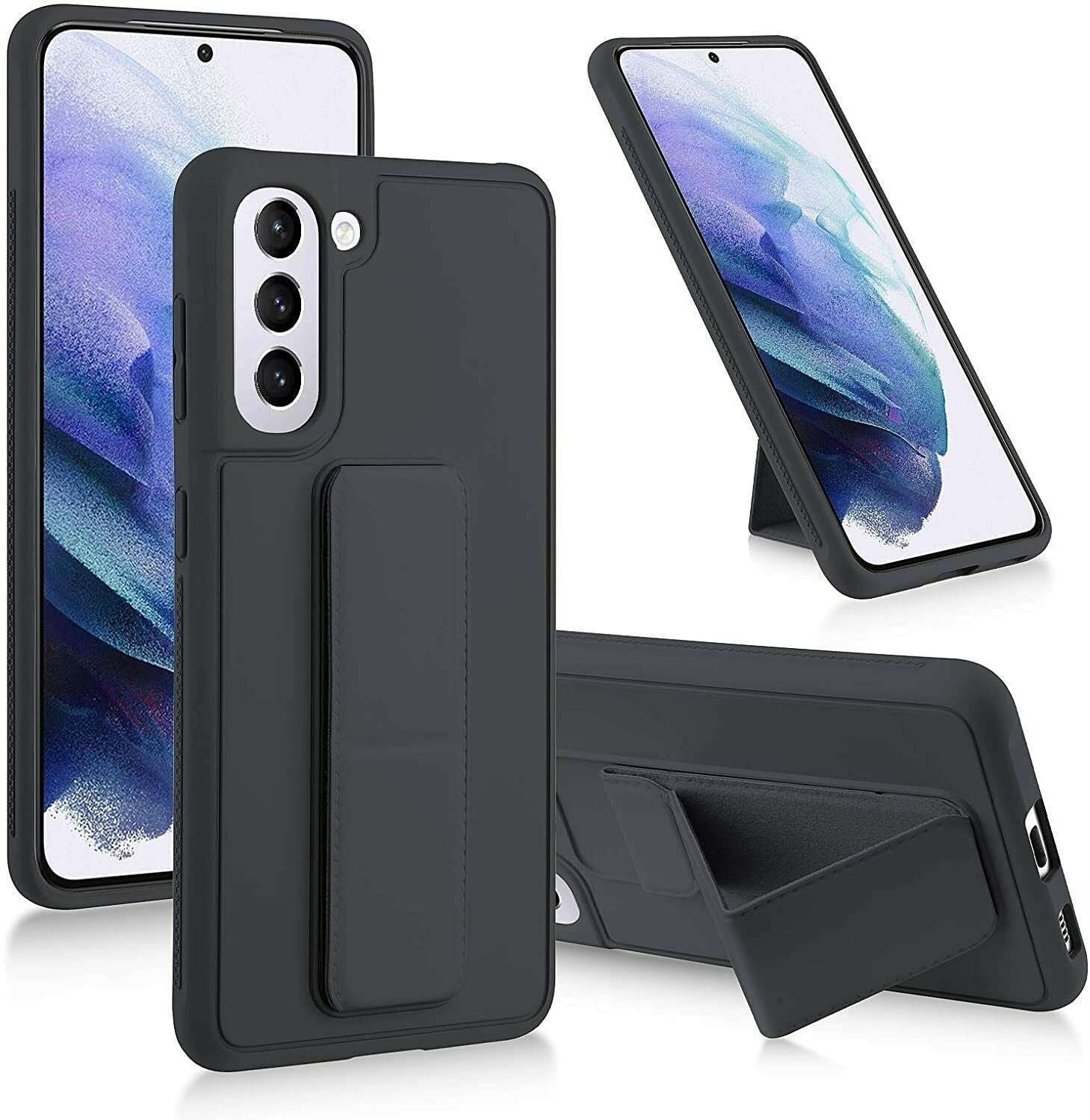 Magnetic Foldable Kickstand Non Slip Case for Galaxy S21 - carolay.co