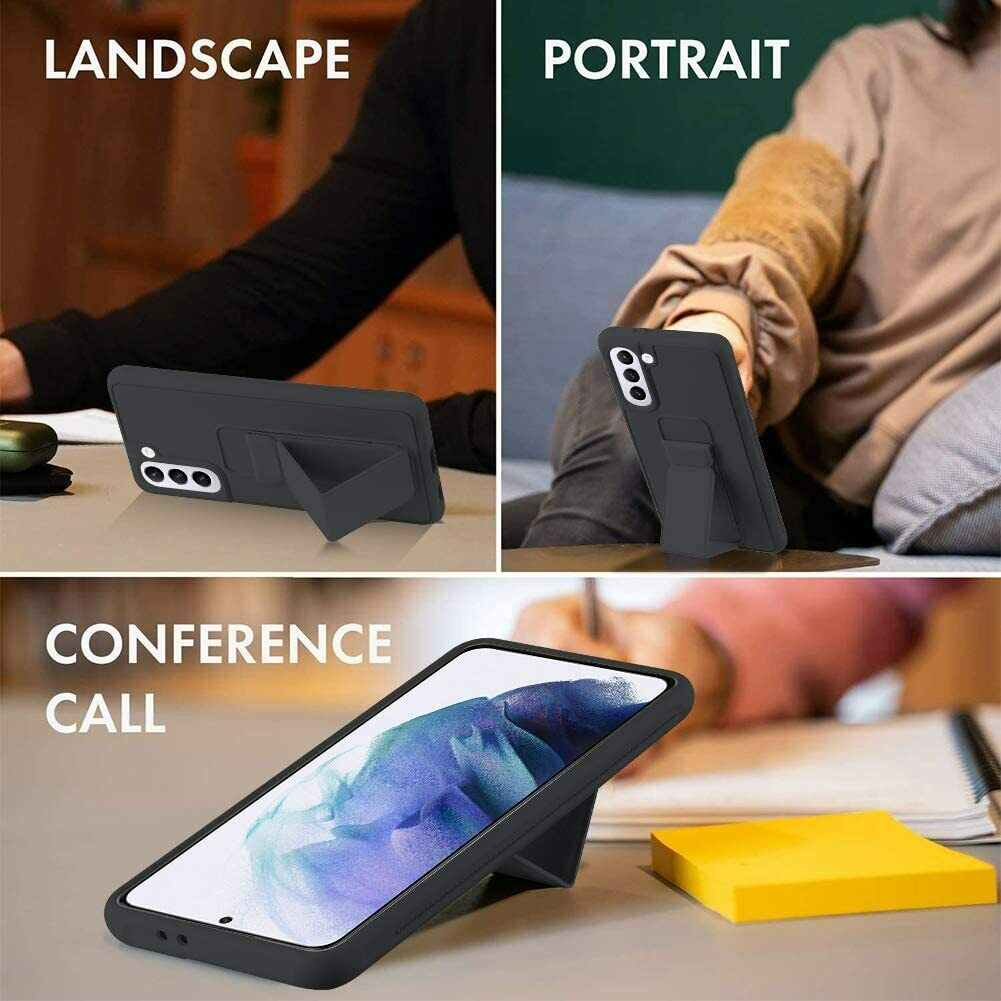 Magnetic Foldable Kickstand Non Slip Case for Galaxy S21 - carolay.co