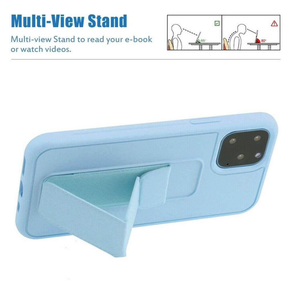 Magnetic Leather Hand Strap Stand Holder Case For iPhone - carolay.co
