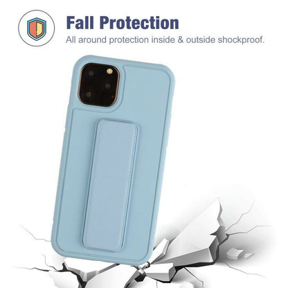 Magnetic Leather Hand Strap Stand Holder Case For iPhone - carolay.co