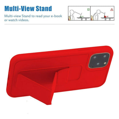 Magnetic Leather Hand Strap Stand Holder Case For iPhone - carolay.co