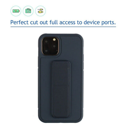 Magnetic Leather Hand Strap Stand Holder Case For iPhone - carolay.co