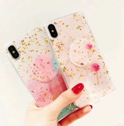 Marble Case With Holder Stand Quality For iPhone 11 Pro Max - carolay.co