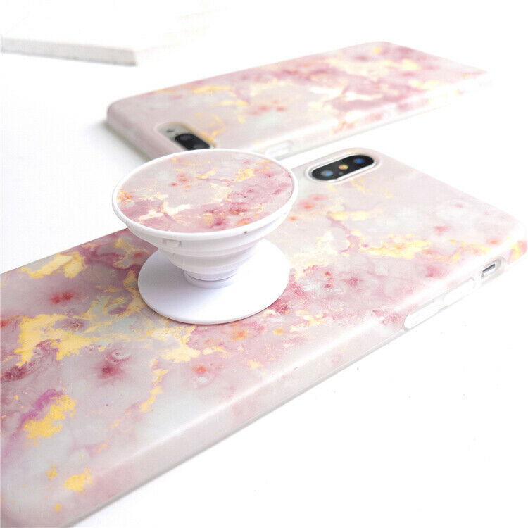 Marble Case With Holder Stand Quality For iPhone 11 Pro Max - carolay.co