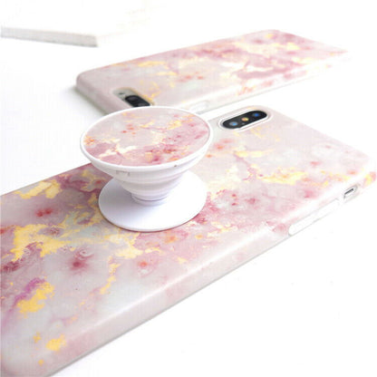 Marble Case With Holder Stand Quality For iPhone 11 Pro Max - carolay.co