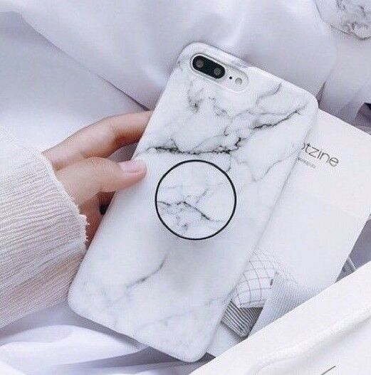 Marble Case With Holder Stand Quality For iPhone 11 Pro Max - carolay.co