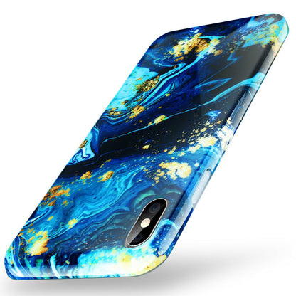 Marble Pattern Case Shockproof Hybrid Soft For iPhone - carolay.co