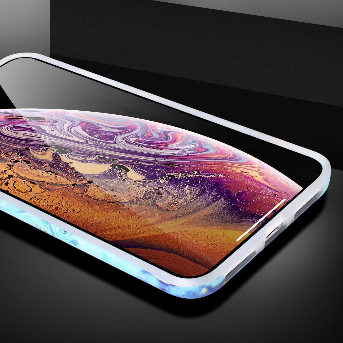 Marble Pattern Case Shockproof Hybrid Soft For iPhone - carolay.co