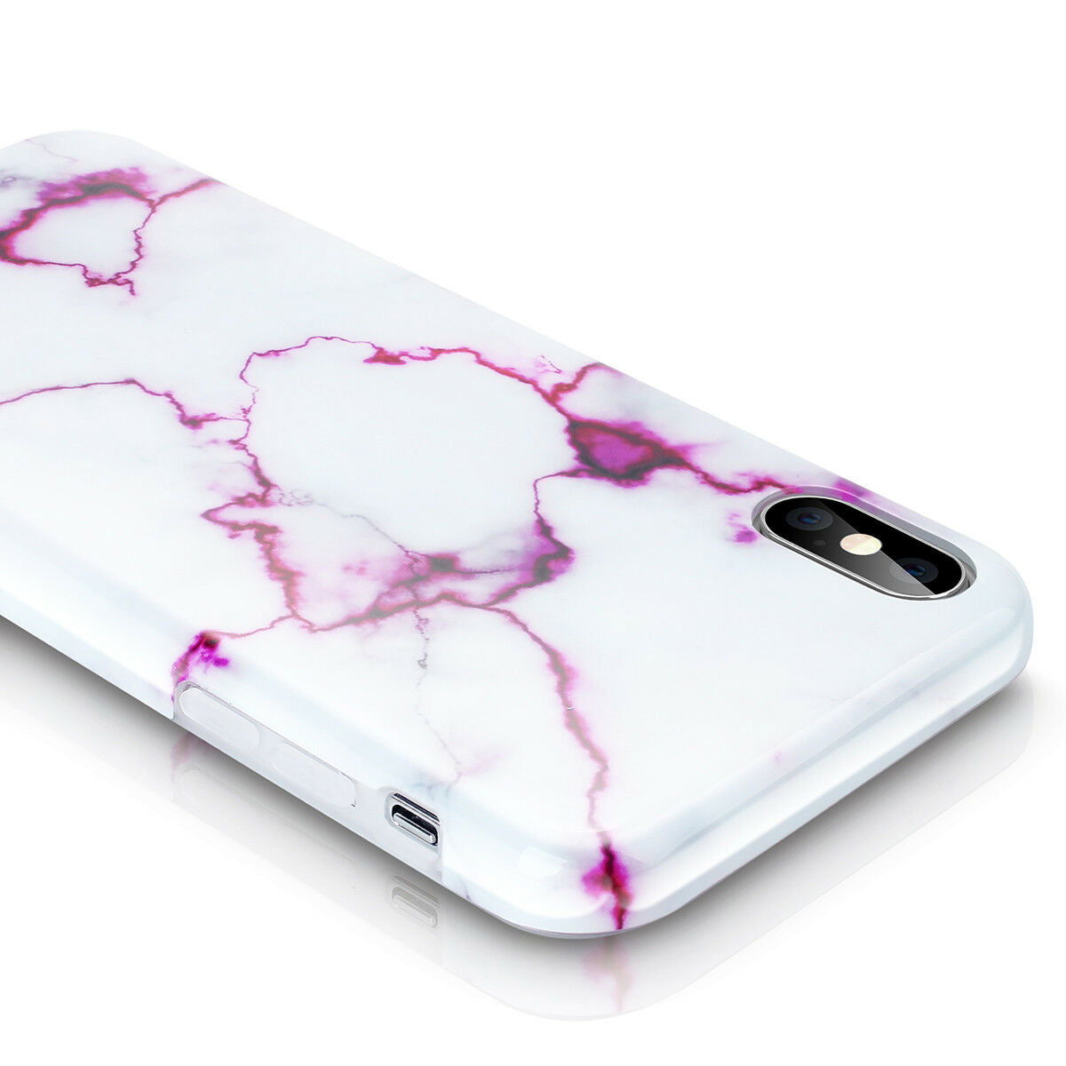Marble Pattern Case Shockproof Hybrid Soft For iPhone - carolay.co