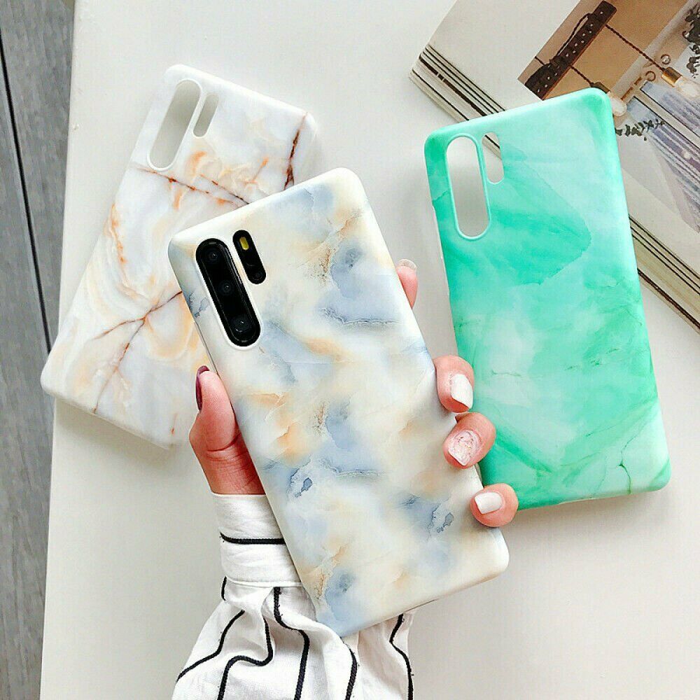 Marble Soft Silicone Slim Back Cover For Samsung Galaxy - carolay.co
