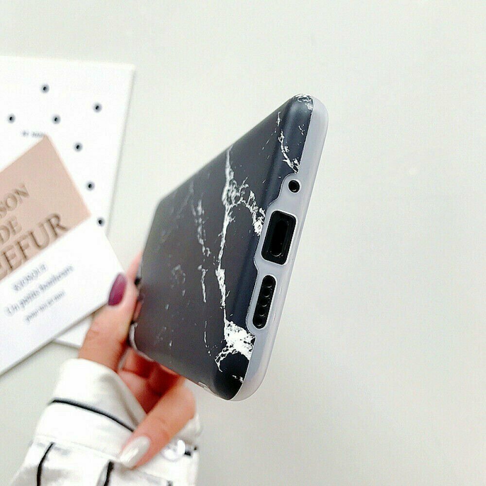 Marble Soft Silicone Slim Back Cover For Samsung Galaxy - carolay.co
