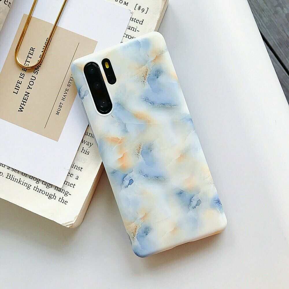 Marble Soft Silicone Slim Back Cover For Samsung Galaxy - carolay.co