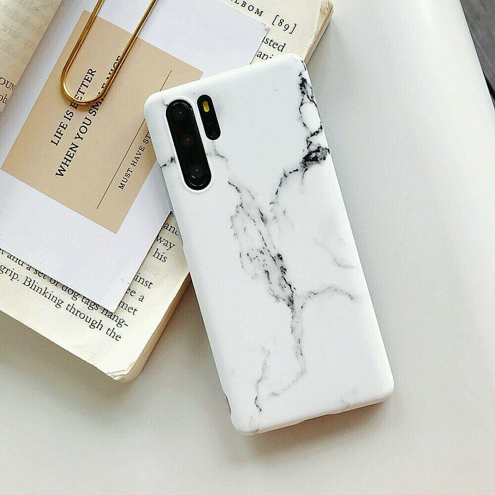 Marble Soft Silicone Slim Back Cover For Samsung Galaxy - carolay.co