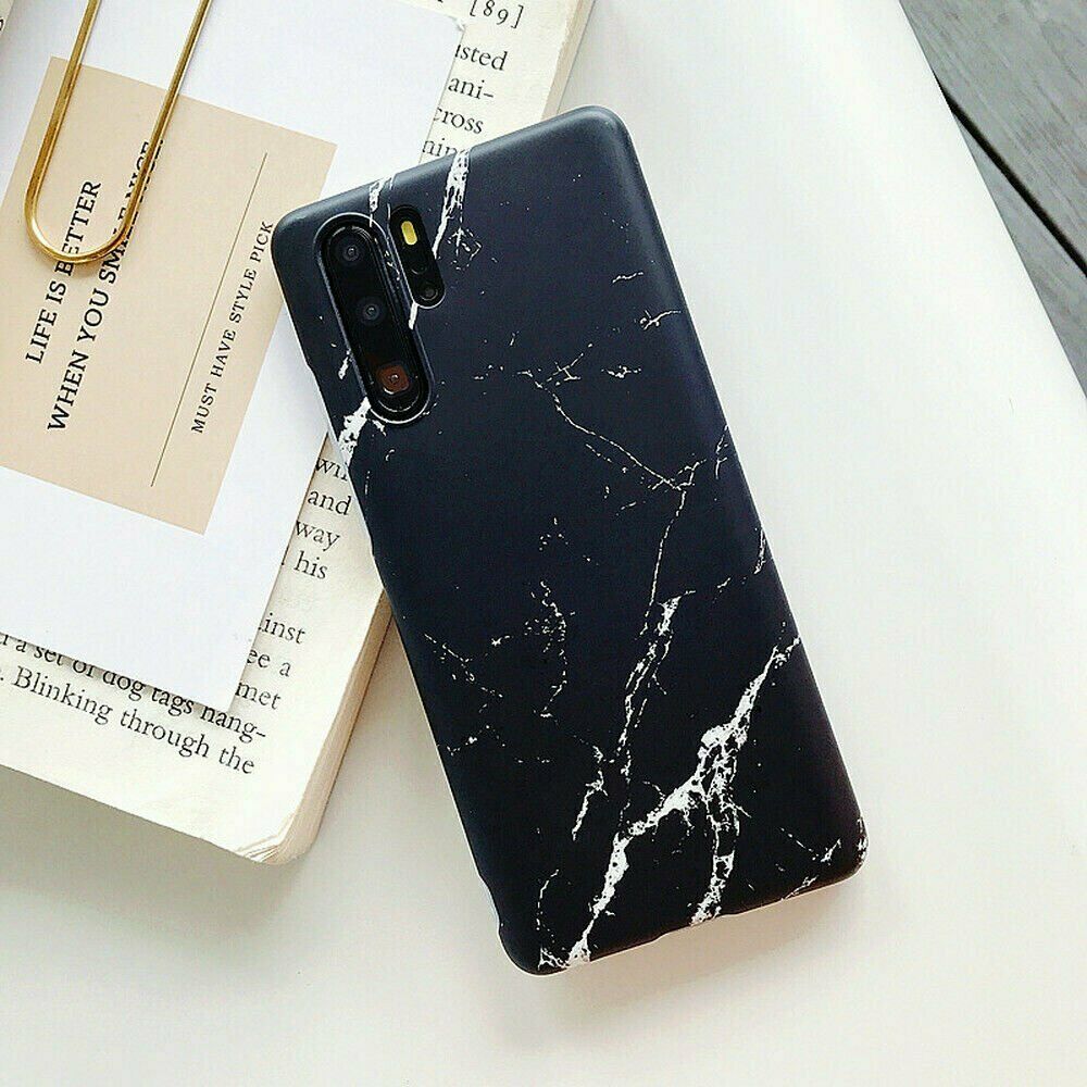 Marble Soft Silicone Slim Back Cover For Samsung Galaxy - carolay.co