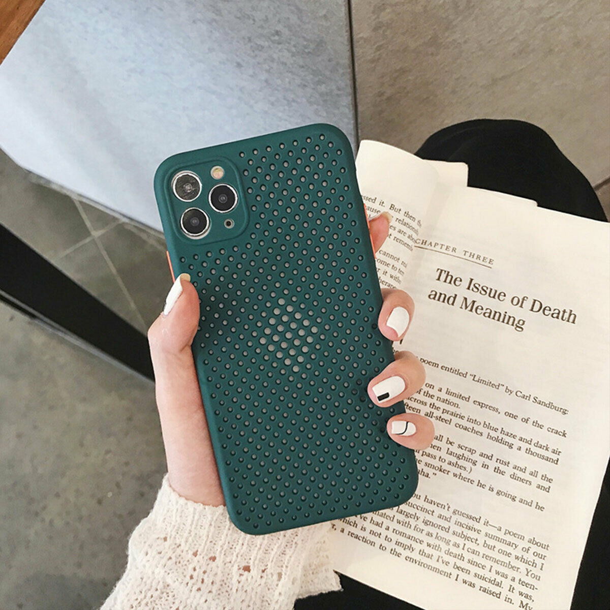 Matte Shockproof Soft Case back for iPhone - carolay.co