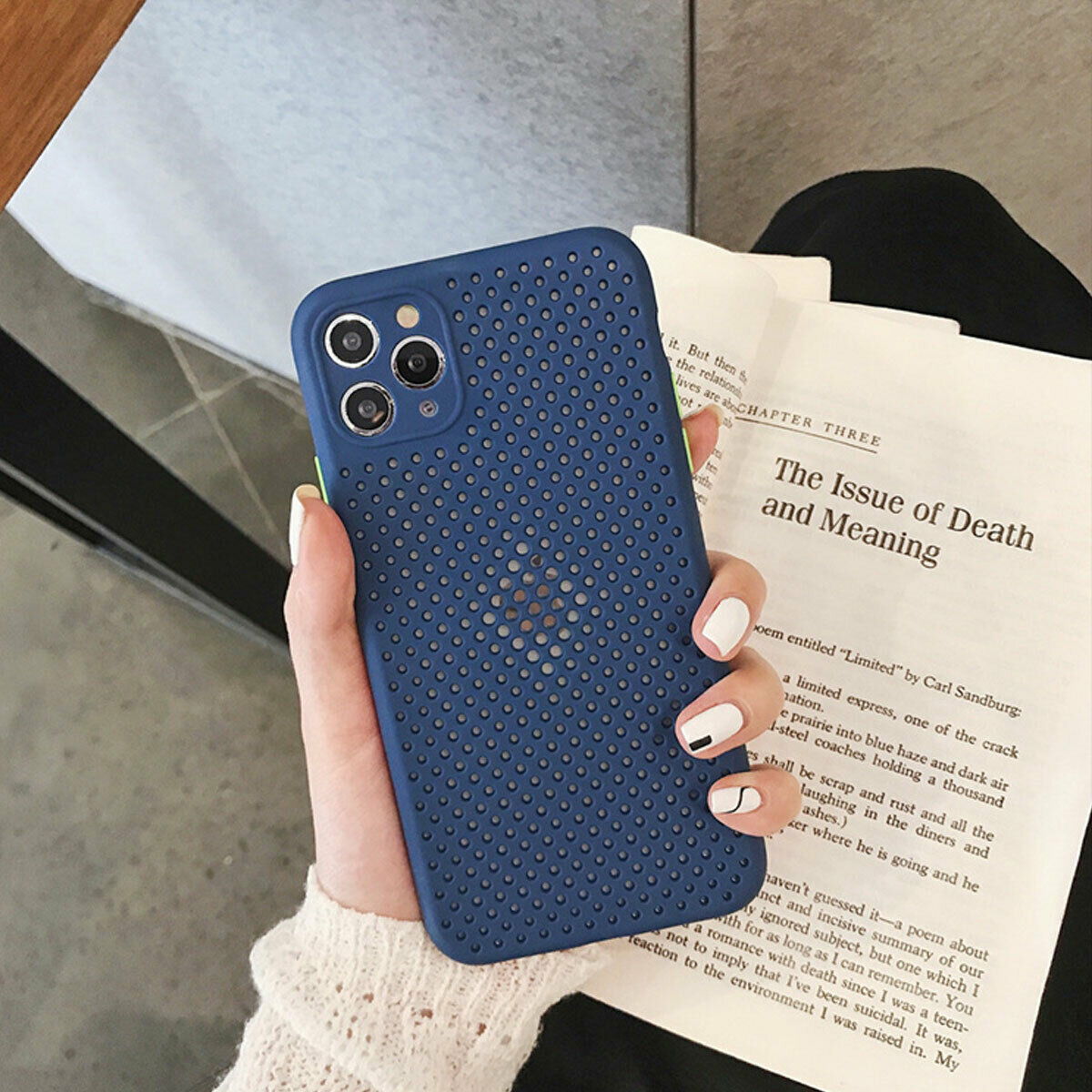 Matte Shockproof Soft Case back for iPhone - carolay.co