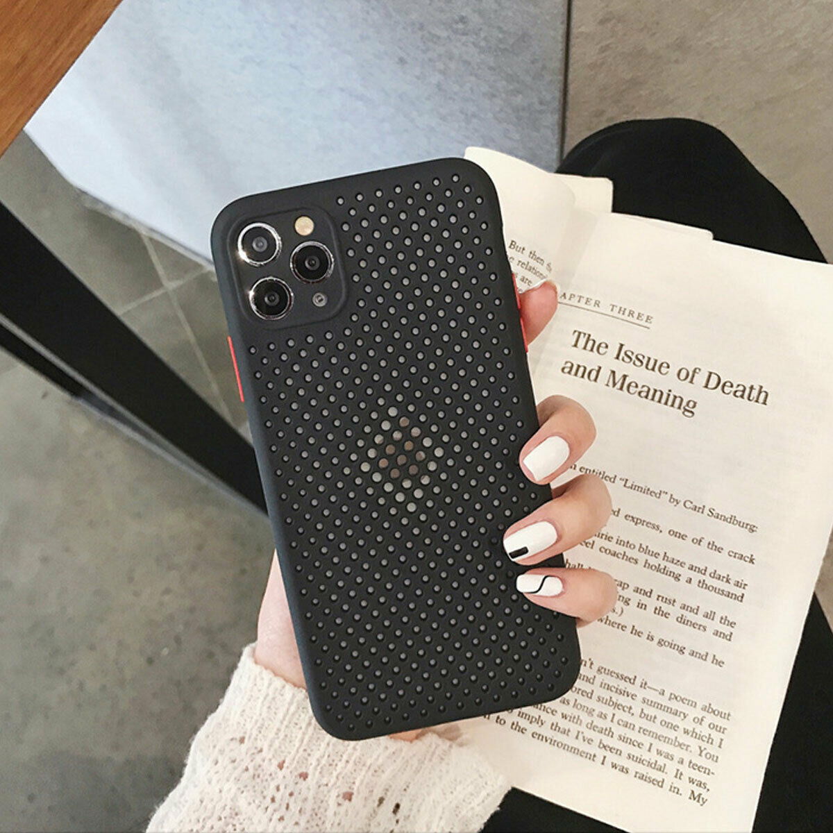 Matte Shockproof Soft Case back for iPhone - carolay.co