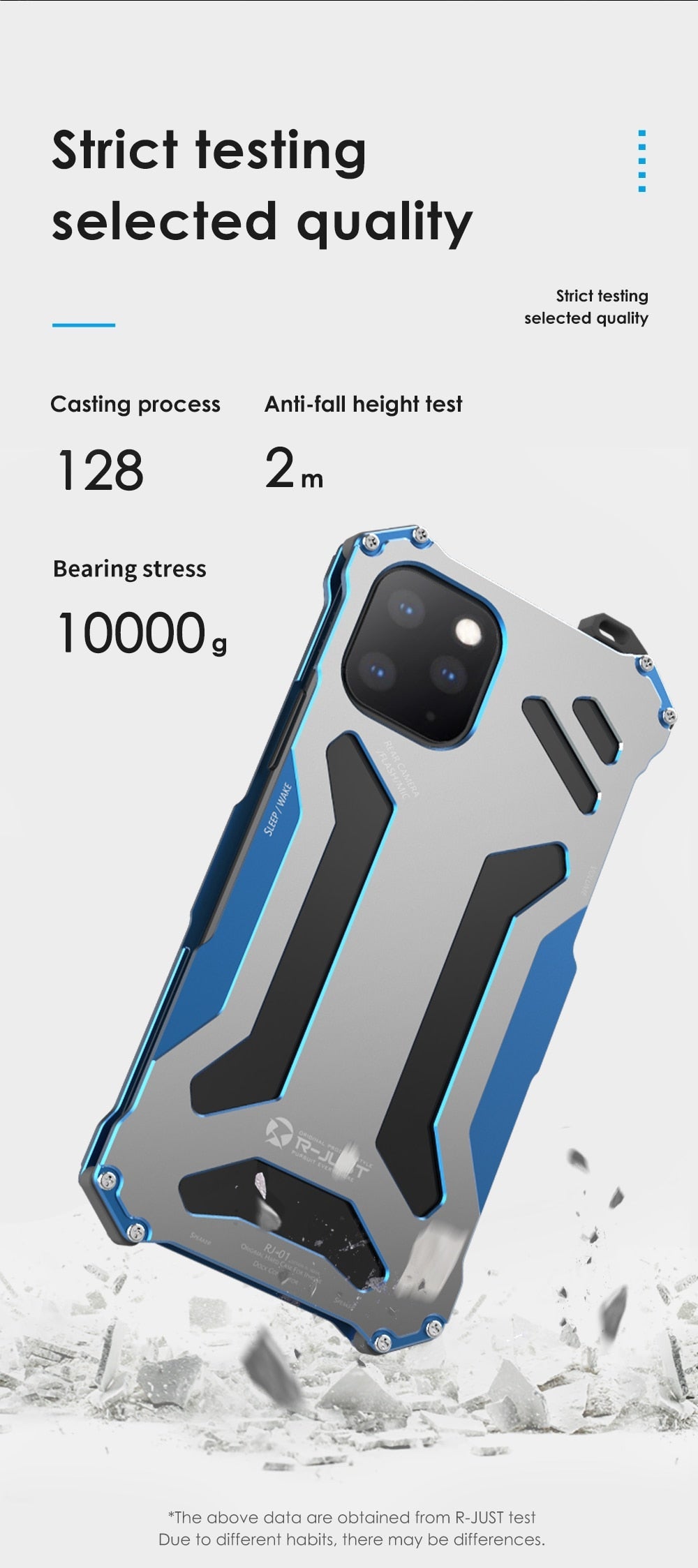 Metal Armor Case Protect Cover For Hard shockproof - carolay.co