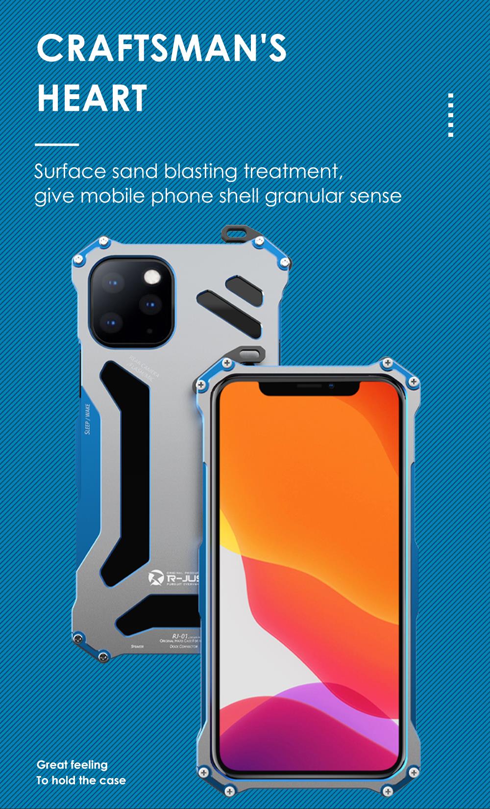Metal Armor Case Protect Cover For Hard shockproof - carolay.co