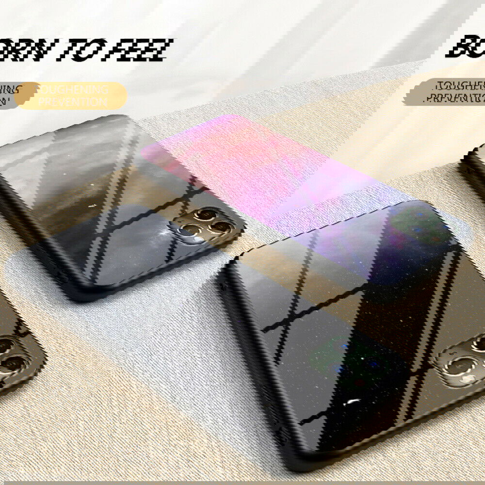 Pattern Tempered Glass Back Case For iPhone 11 - carolay.co