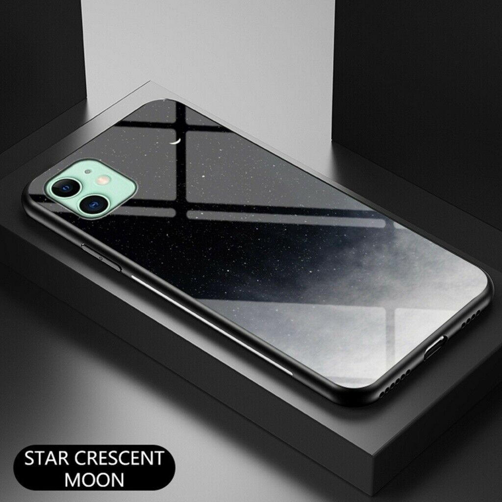 Pattern Tempered Glass Back Case For iPhone 11 - carolay.co