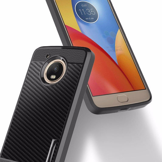 Phone Case Cover Shockproof Carbon Fiber Rugged Phone Shell - carolay.co