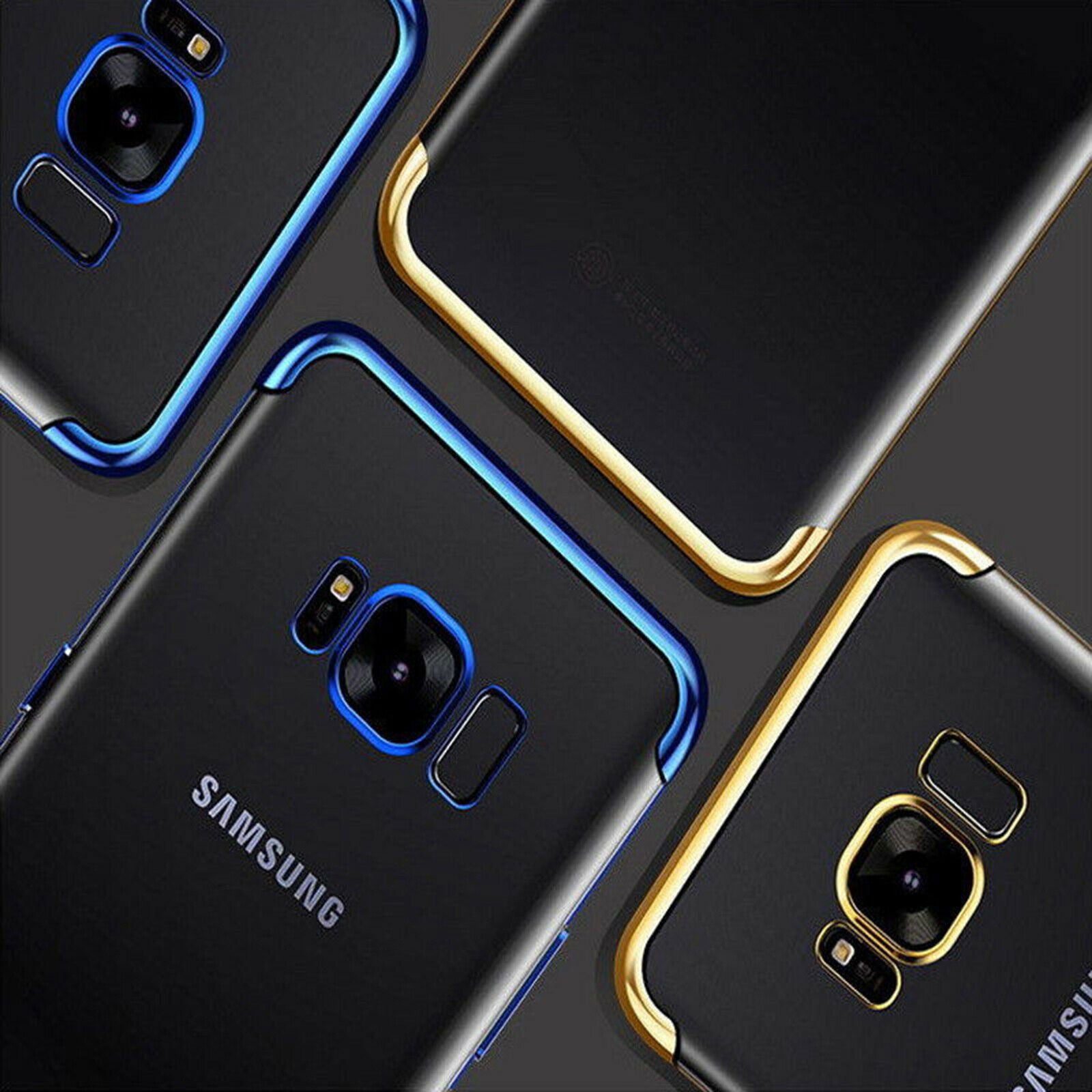 Plated Bumper Slim Clear Soft Case For Samsung - carolay.co