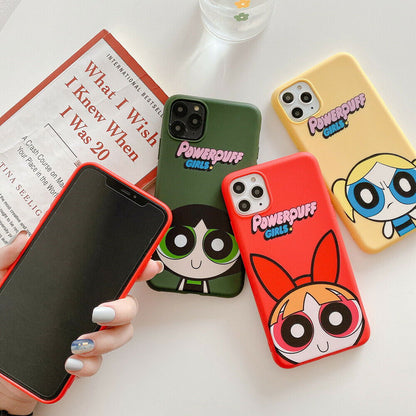 Powerpuff Girls Cute PlainSoft Case For iPhone - carolay.co