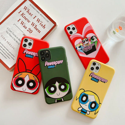 Powerpuff Girls Cute PlainSoft Case For iPhone - carolay.co