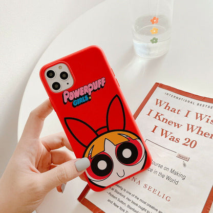 Powerpuff Girls Cute PlainSoft Case For iPhone - carolay.co
