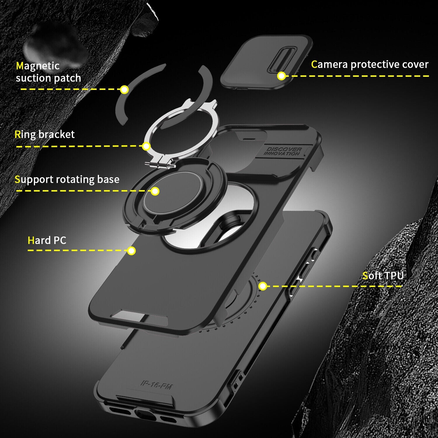 Premium Shockproof Magnetic Case for iPhone 16 - carolay.co
