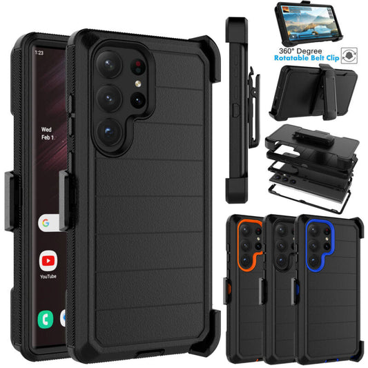 Protective Case for Samsung Galaxy S23 Series with Carbon Fiber Bumper - carolay.co