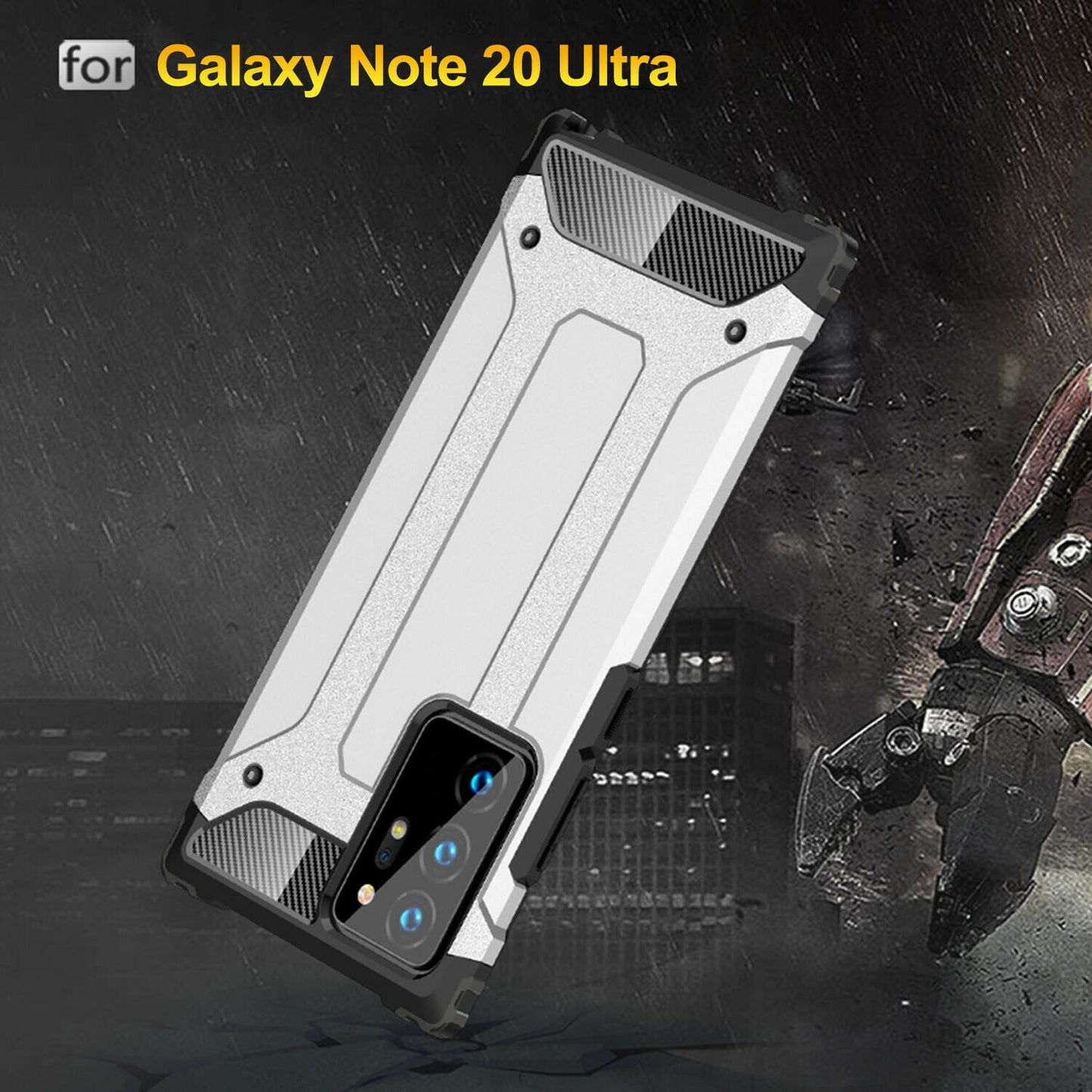Protective Hybrid Armor Hard Case for Samsung Galaxy S21 Ultra Plus - carolay.co