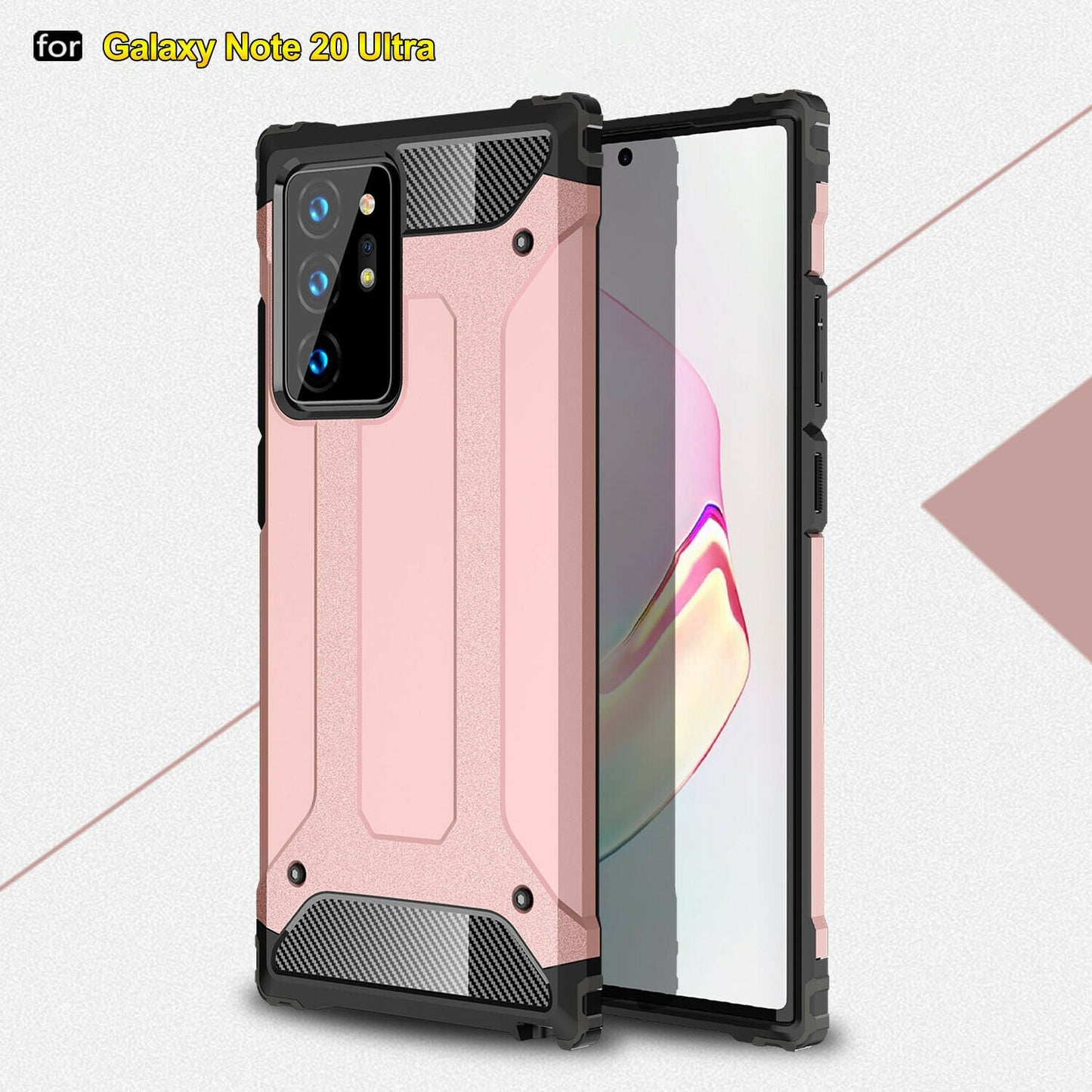 Protective Hybrid Armor Hard Case for Samsung Galaxy S21 Ultra Plus - carolay.co