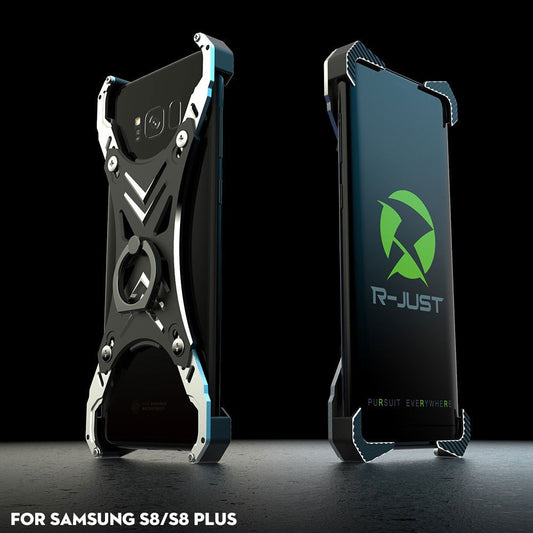 R JUST Case Aluminum Alloy Adjustable Case Mobile Phone Bracket Case - carolay.co