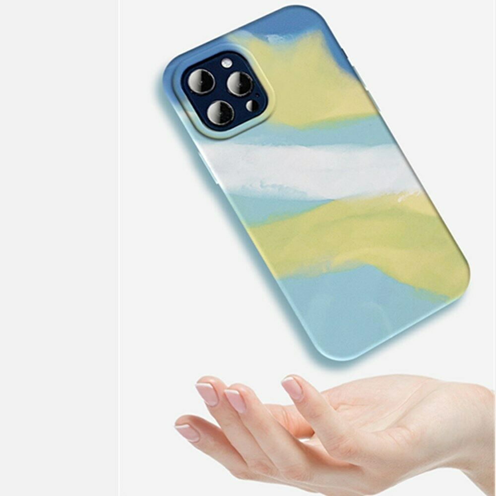 Rainbow Soft Liquid Silicone Case for iPhone - carolay.co